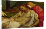 The Entombment from the Isenheim Altarpiece, c.1512-16 by Matthias Grunewald