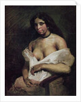 A Mulatto Woman, c.1821-24 by Ferdinand Victor Eugene Delacroix