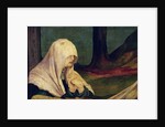Virgin at the Entombment from the Isenheim Altarpiece, c.1512-16 by Matthias Grunewald