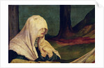 Virgin at the Entombment from the Isenheim Altarpiece, c.1512-16 by Matthias Grunewald