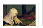 Virgin at the Entombment from the Isenheim Altarpiece, c.1512-16 by Matthias Grunewald