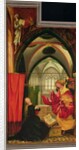 The Annunciation from the Isenheim Altarpiece, left hand wing, c.1512-16 by Matthias Grunewald