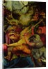 Demons armed with sticks from the Isenheim Altarpiece, c,1512-16 by Matthias Grunewald