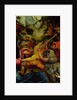 Demons armed with sticks from the Isenheim Altarpiece, c,1512-16 by Matthias Grunewald