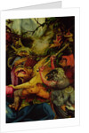 Demons armed with sticks from the Isenheim Altarpiece, c,1512-16 by Matthias Grunewald