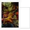 Demons armed with sticks from the Isenheim Altarpiece, c,1512-16 by Matthias Grunewald