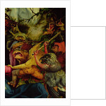 Demons armed with sticks from the Isenheim Altarpiece, c,1512-16 by Matthias Grunewald