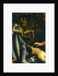 Demons pulling St. Anthony's hair by Matthias Grunewald