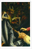 Demons pulling St. Anthony's hair by Matthias Grunewald