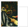 Demons pulling St. Anthony's hair by Matthias Grunewald