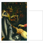 Demons pulling St. Anthony's hair by Matthias Grunewald