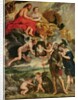 The Medici Cycle: Henri IV Receiving the Portrait of Marie de Medici 1621-25 by Peter Paul Rubens