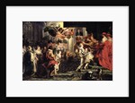The Coronation of Marie de Medici at St. Denis, 13th May 1610, 1621-25 by Peter Paul Rubens