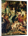 The Felicity of the Regency, 1621-25 by Peter Paul Rubens