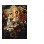 The Reconciliation of Marie de Medici and her son, 15th December 1621, 1621-25 by Peter Paul Rubens