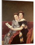Zenaide and Charlotte Bonaparte, 1822 by Jacques Louis David