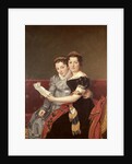 Zenaide and Charlotte Bonaparte, 1822 by Jacques Louis David