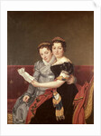 Zenaide and Charlotte Bonaparte, 1822 by Jacques Louis David