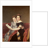Zenaide and Charlotte Bonaparte, 1822 by Jacques Louis David