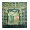 View of the Stage of the Paris Opera, Rue Richelieu, Paris by French School
