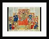 A Sultan and his Court by Persian School
