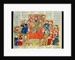 A Sultan and his Court by Persian School