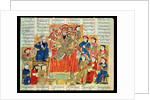 A Sultan and his Court by Persian School