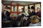 On the Omnibus, 1880 by Maurice Delondre
