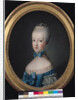 Portrait of Marie-Antoinette de Habsbourg-Lorraine after the painting by Joseph Ducreux 1770 by Jean Baptiste Charpentier