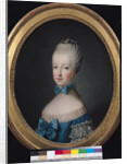 Portrait of Marie-Antoinette de Habsbourg-Lorraine after the painting by Joseph Ducreux 1770 by Jean Baptiste Charpentier
