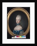 Portrait of Marie-Antoinette de Habsbourg-Lorraine after the painting by Joseph Ducreux 1770 by Jean Baptiste Charpentier