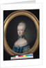 Portrait of Marie-Antoinette de Habsbourg-Lorraine after the painting by Joseph Ducreux 1770 by Jean Baptiste Charpentier