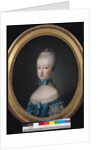 Portrait of Marie-Antoinette de Habsbourg-Lorraine after the painting by Joseph Ducreux 1770 by Jean Baptiste Charpentier