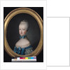 Portrait of Marie-Antoinette de Habsbourg-Lorraine after the painting by Joseph Ducreux 1770 by Jean Baptiste Charpentier