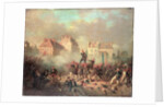 An Officer Giving the Order to Fire by Tony Francois de Bergue