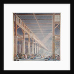 View of 'La Halle aux Vins', before 1808 by Auguste Hibon