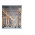 View of 'La Halle aux Vins', before 1808 by Auguste Hibon