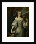 Portrait of Francoise Louise de la Baume le Blanc Duchesse de Vaujour, also known as Mademoiselle de la Valliere by Claude Lefebvre