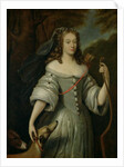 Portrait of Francoise Louise de la Baume le Blanc Duchesse de Vaujour, also known as Mademoiselle de la Valliere by Claude Lefebvre