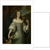 Portrait of Francoise Louise de la Baume le Blanc Duchesse de Vaujour, also known as Mademoiselle de la Valliere by Claude Lefebvre