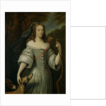 Portrait of Francoise Louise de la Baume le Blanc Duchesse de Vaujour, also known as Mademoiselle de la Valliere by Claude Lefebvre