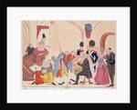Caricature of the way to make aristocratic bishops and priests swear the oath for the Civil Constitution on the Church, late 18th century by French School