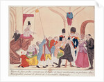 Caricature of the way to make aristocratic bishops and priests swear the oath for the Civil Constitution on the Church, late 18th century by French School