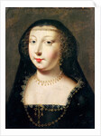 Portrait of Gabrielle d'Estrees by French School