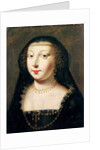 Portrait of Gabrielle d'Estrees by French School