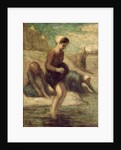 At the Water's Edge, c.1849-53 by Honore Daumier