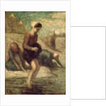 At the Water's Edge, c.1849-53 by Honore Daumier