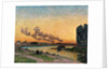 Setting Sun at Ivry, c.1872-73 by Jean Baptiste Armand Guillaumin