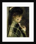 Young Woman with a Small Veil, c.1875 by Pierre Auguste Renoir