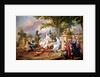 The Sultana Served by her Eunuchs by Charles-Amedee-Philippe van Loo